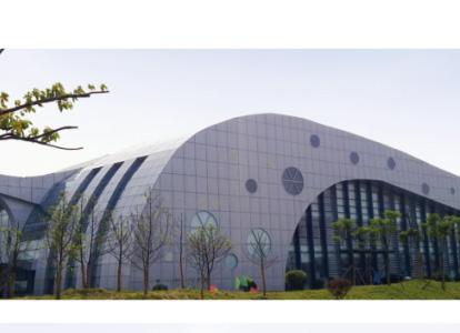 兖州会议中心外景网架工程